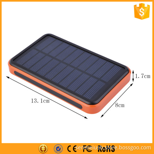Waterproof Shockproof Solar Charger Power Bank 55000mAh for Mobile Phone